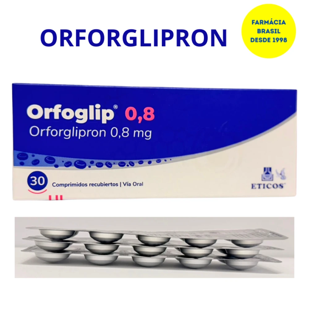 Orforglipron  ORFOGLIP 0.8 MG 30 comprimidos