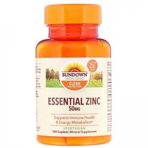 Sundown Zinco 50mg com100 cápsulas