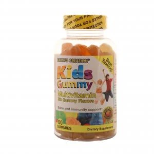 Earth's Creation  Kids Gummy multivitamínico com 60 Gummies