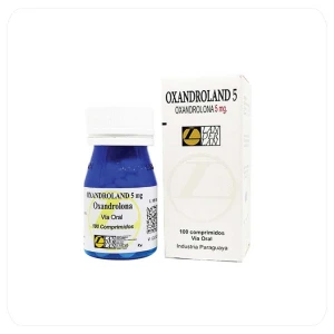 Landerlan  Oxandrolona 5mg com 100  comprimidos